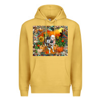 Antique Gold Fall baby cow Premium Hoodie - RanaPortraitStore
