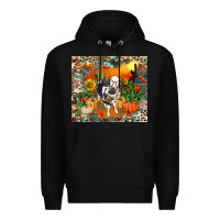 Black Fall baby cow Premium Hoodie - RanaPortraitStore
