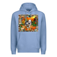 Fall Baby Cow Premium Hoodie | Teevron