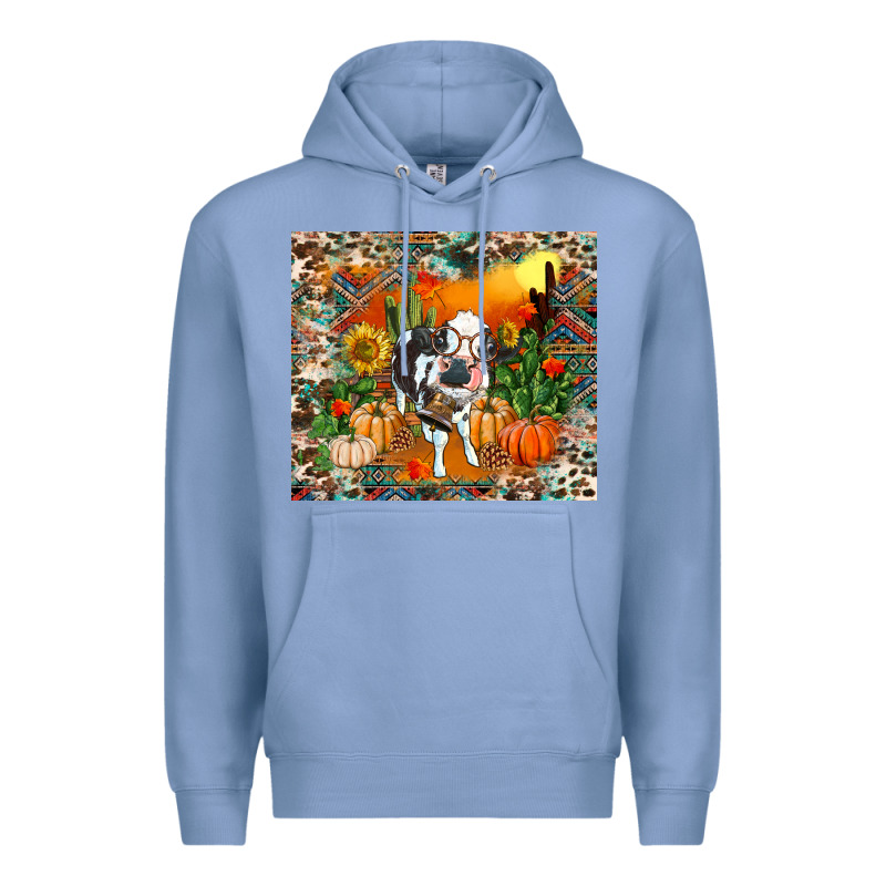 Fall Baby Cow Premium Hoodie by RanaPortraitStore | Teevron