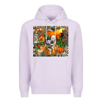 Lilac Fall baby cow Premium Hoodie - RanaPortraitStore