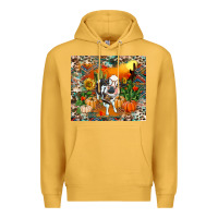 Mustard Fall baby cow Premium Hoodie - RanaPortraitStore