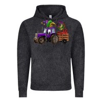 Vintage Black mardi gras mask crawfish farm tractor Vintage Hoodie - RanaPortraitStore