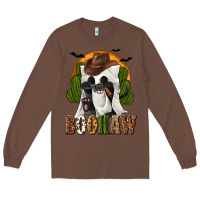 Chestnut Boohaw Western Long Sleeve Tee - texasbilliewilder
