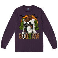 Plum Boohaw Western Long Sleeve Tee - texasbilliewilder