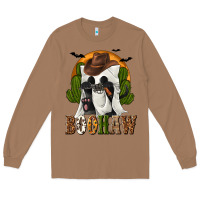 Toasted Coconut Boohaw Western Long Sleeve Tee - texasbilliewilder