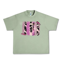 Oil Green Purple Glitter Cowhide Pattern Brushstrokes Urban Heavy Tee - Bettercallsaul