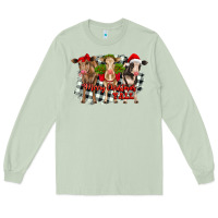 Matcha Merry Christmas Y'all Heifers Long Sleeve Tee - RanaPortraitStore