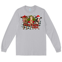 Moon Dust Merry Christmas Y'all Heifers Long Sleeve Tee - RanaPortraitStore