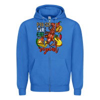 True Royal Pinch peel eat repeat crawfish Zipper Hoodie - FaDigitalArtStudio