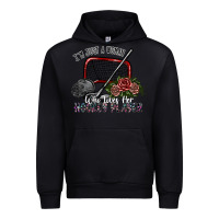 Black i'm just a woman who loves her hockey player Urban Hoodie - SublimationCraftShop