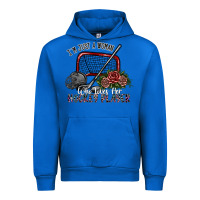 Cobalt i'm just a woman who loves her hockey player Urban Hoodie - SublimationCraftShop
