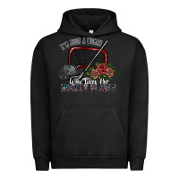 Pigment Black i'm just a woman who loves her hockey player Urban Hoodie - SublimationCraftShop