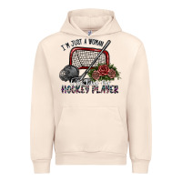 Sandshell i'm just a woman who loves her hockey player Urban Hoodie - SublimationCraftShop