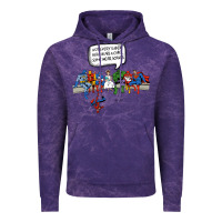 Cloud Purple Superheros Vintage Hoodie - Bettercallsaul