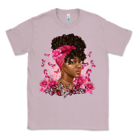 Lilac breast cancer afro woman Classic Tee - Artiststas