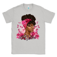Moon Dust breast cancer afro woman Classic Tee - Artiststas