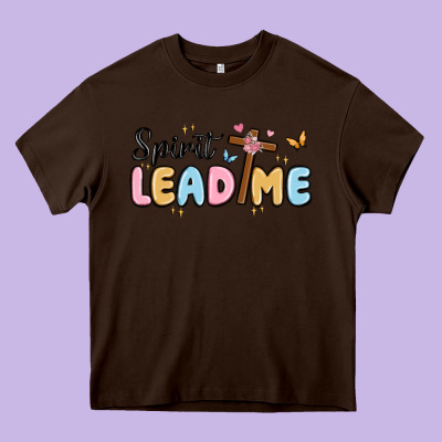 Spirit Lead Me Heavy Core Tee Designed By Maliassmallbusiness