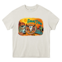 Cream desert vibes Heavy Core Tee - AdoDesignShop