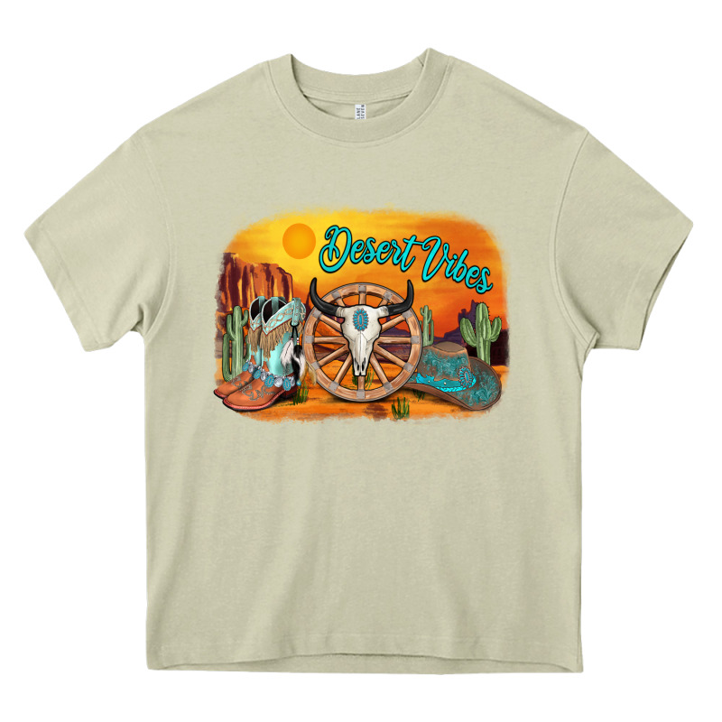 Desert Vibes Heavy Core Tee by AdoDesignShop | Teevron