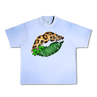 Grape Ice St. Patricks Day Leopard Lips Urban Heavy Tee - Bettercallsaul