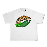 Lunar Rock St. Patricks Day Leopard Lips Urban Heavy Tee - Bettercallsaul