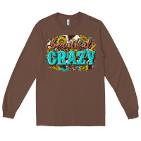 Chestnut Western Beautiful Crazy Long Sleeve Tee - texasbilliewilder