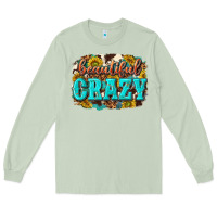 Matcha Western Beautiful Crazy Long Sleeve Tee - texasbilliewilder