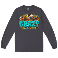 Smoke Western Beautiful Crazy Long Sleeve Tee - texasbilliewilder