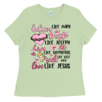 Matcha christian valentines Ladies Tee - MaliasSmallBusiness