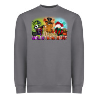 Storm happy hallothanksmas gnomes Heavyweight Sweatshirt - CowGirlArtShop