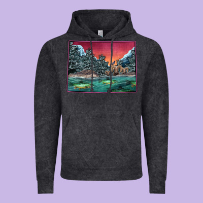 Colorado Scenery Map Vintage Hoodie Designed By Bettercallsaul