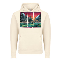Vintage Artic Colorado Scenery Map Vintage Hoodie - Bettercallsaul