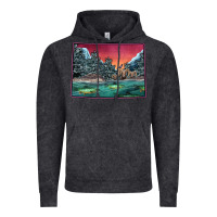 Vintage Black Colorado Scenery Map Vintage Hoodie - Bettercallsaul