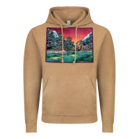 Vintage Camel Colorado Scenery Map Vintage Hoodie - Bettercallsaul