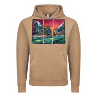 Vintage Coffee Colorado Scenery Map Vintage Hoodie - Bettercallsaul