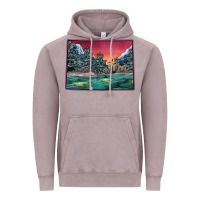 Vintage Zinc Colorado Scenery Map Vintage Hoodie - Bettercallsaul