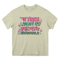 Mossy retired library kid present bookish girlie Heavy Core Tee - MaliasSmallBusiness