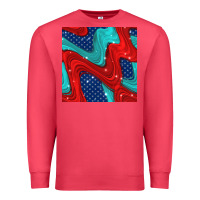 Cardinal american flag stripes seamless pattern Premium Sweatshirt - BundleAndBundleShop