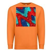 Carrot american flag stripes seamless pattern Premium Sweatshirt - BundleAndBundleShop