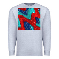 Heather Grey american flag stripes seamless pattern Premium Sweatshirt - BundleAndBundleShop