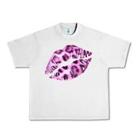 Lunar Rock Pink Leopard Lips Urban Heavy Tee - Bettercallsaul