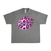 Tornado Pink Leopard Lips Urban Heavy Tee - Bettercallsaul
