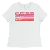 White god says you are Ladies Tee - MaliasSmallBusiness