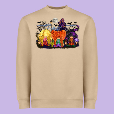 Hocus Pocus Gnomes Heavyweight Sweatshirt Designed By Cowgirlartshop