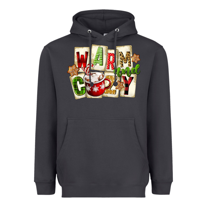 Warm And Cozy Hot Cocoa Heavyweight Hoodie by FaDigitalArtStudio | Teevron