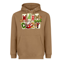 Toasted Coconut warm and cozy hot cocoa Heavyweight Hoodie - FaDigitalArtStudio