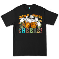 Black western cheers with ghosts Premium Tee - NancyCooperArtShop