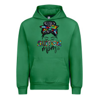 Emerald autism mom Urban Hoodie - CowhideDigitalArt