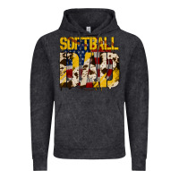 Vintage Black American Softball Dad Vintage Hoodie - Bettercallsaul